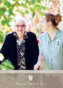 2014 Annual Report of the United Protestant Association of New South Wales, a leading provider of aged and dementia care.